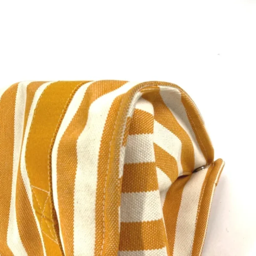 Hermès Vintage Pre-owned Fabric handbags Orange Dames