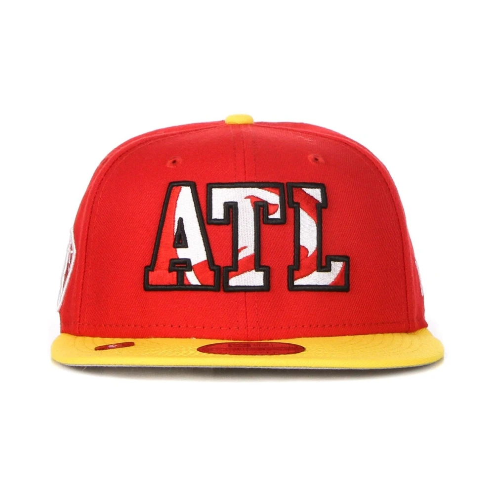 new era Atlanta Hawks NBA Draft Cap Orange Unisex