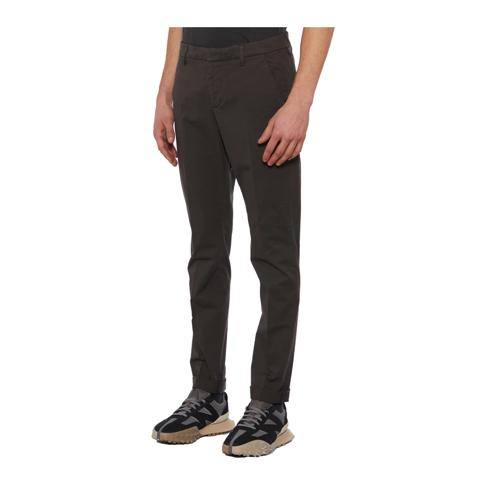 Dondup Slim Fit Broek Gaubert Model Gray Heren