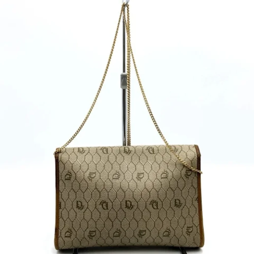 Dior Vintage Pre-owned Plastic dior-bags Beige Dames
