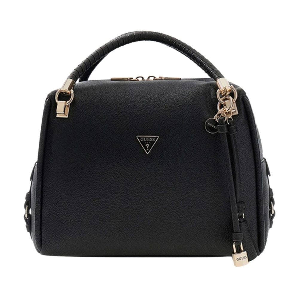 Guess Women's Black Handbags, One Size, Isola Shoulder Bag