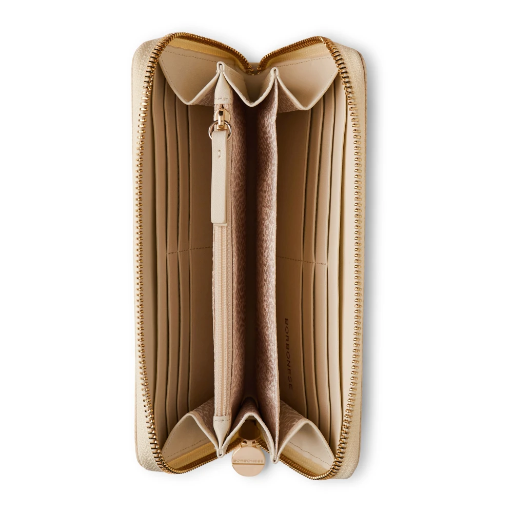 Borbonese Wallets Cardholders Beige Dames