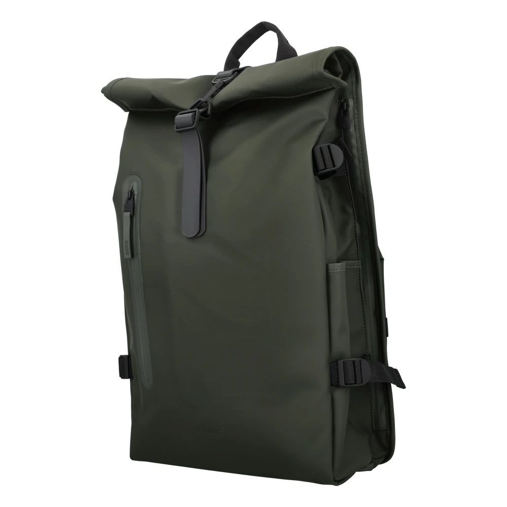 Rains Rolltop Rugzak Large Green Unisex