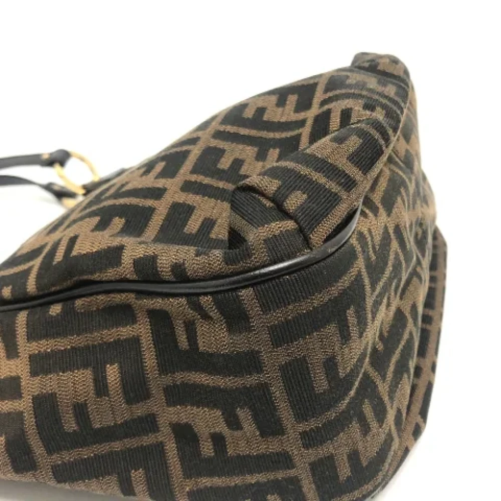 Fendi Vintage Pre-owned Fabric fendi-bags Brown Dames
