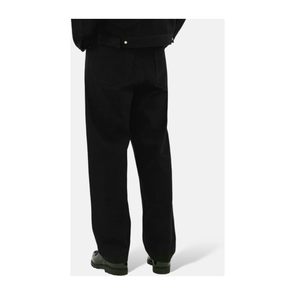 Arte Antwerp Zwarte Denim Broek Black Heren