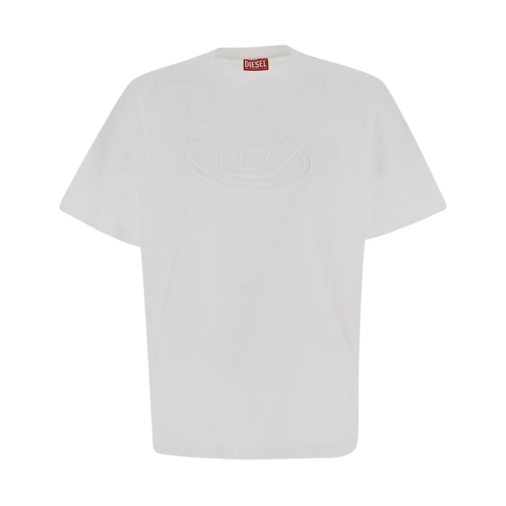 Diesel - Tops > T-Shirts - White - Diesel - Modalova