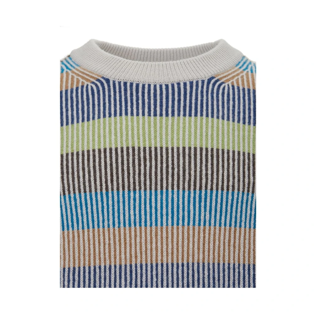 Gran Sasso Elegante Multicolor Kasjmier Trui Multicolor Heren
