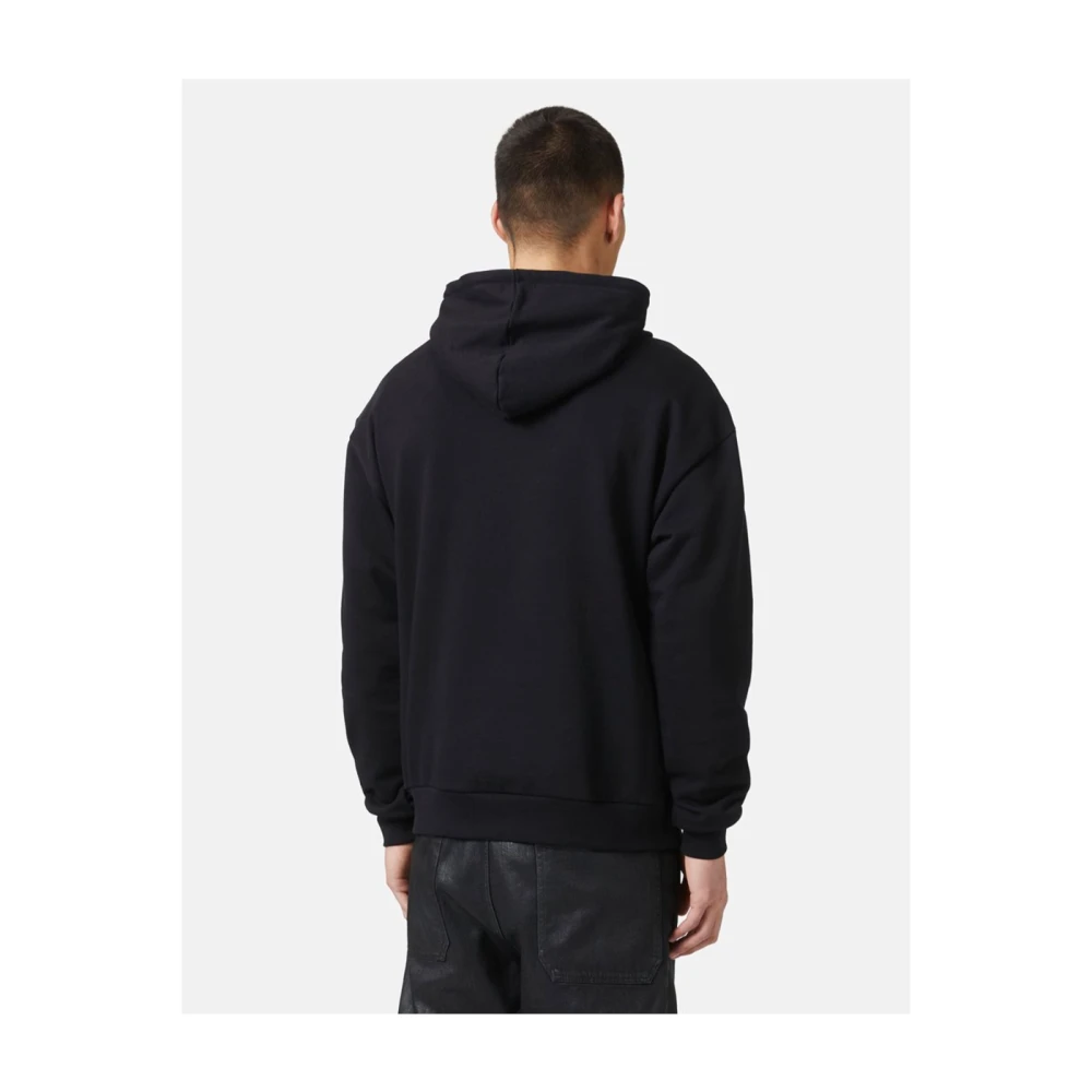 Iceberg Zwarte Hoodies Stijlvol Model Black Heren