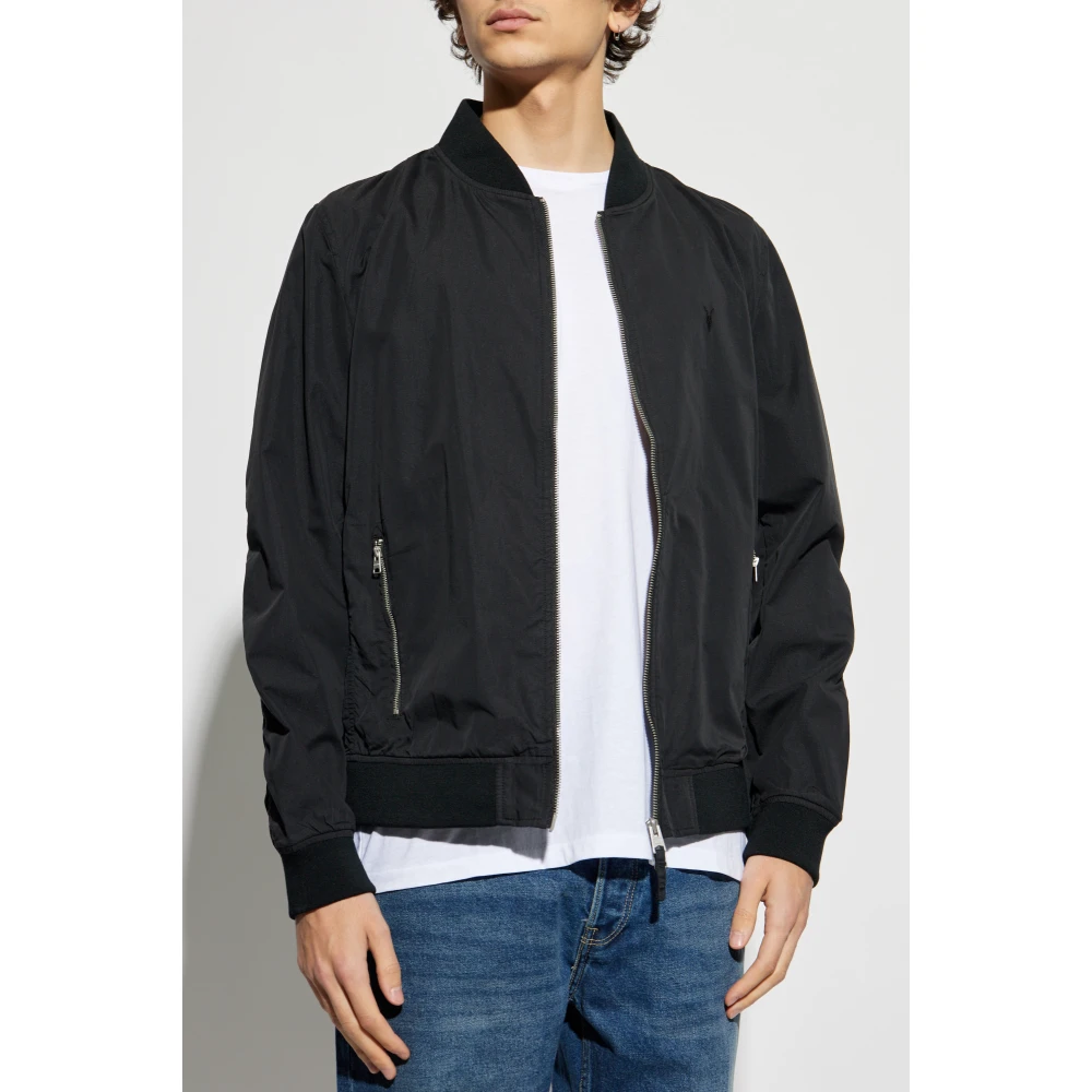 AllSaints Bassett Bomberjack Black Heren