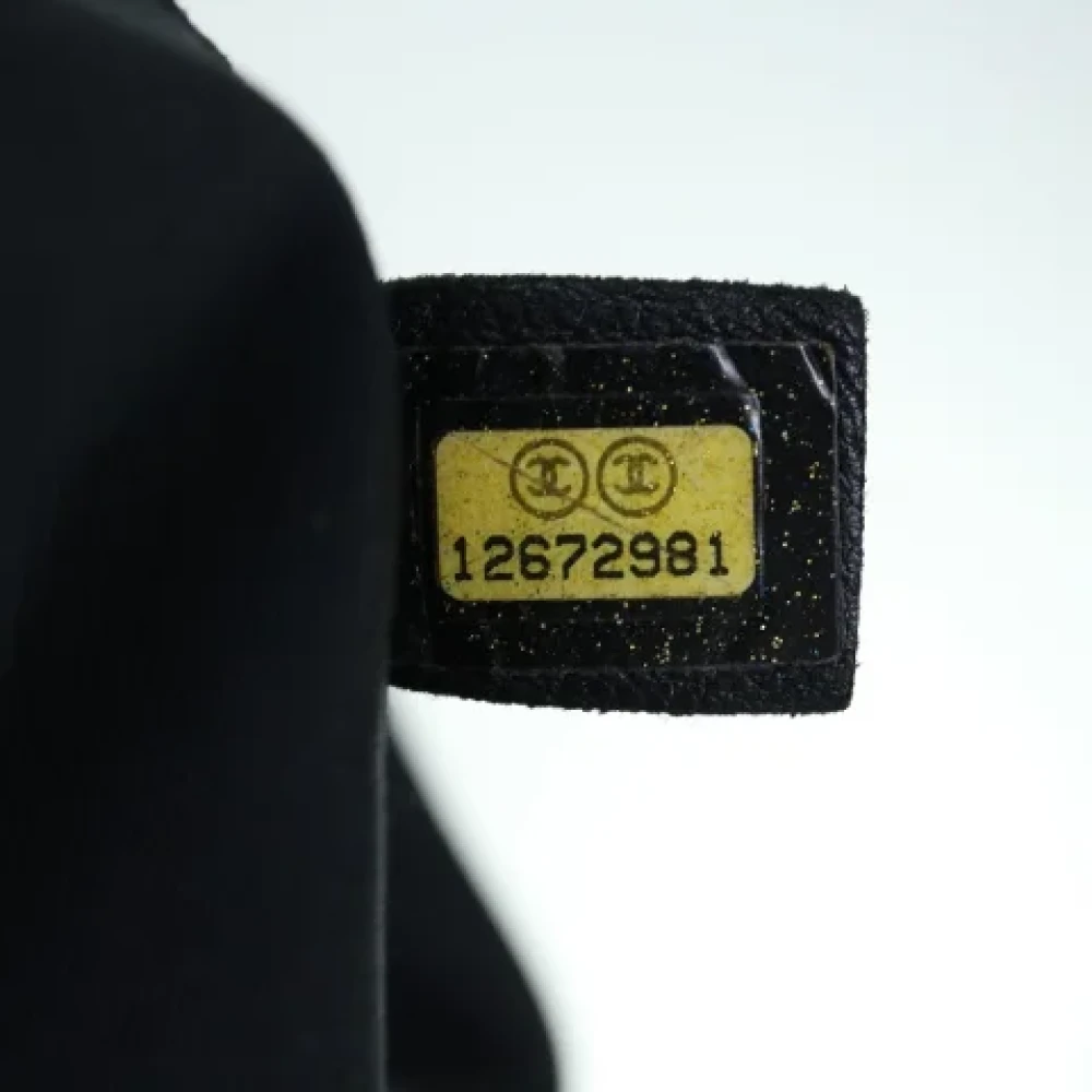 Chanel Vintage Pre-owned Nylon chanel-bags Gray Dames