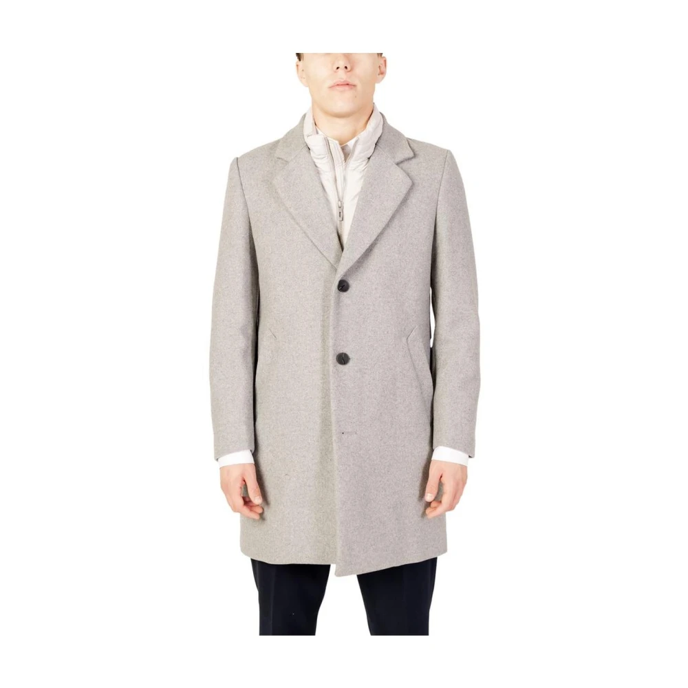 Antony Morato Men's Gray Polyester Jacket Autumn/Winter Collection