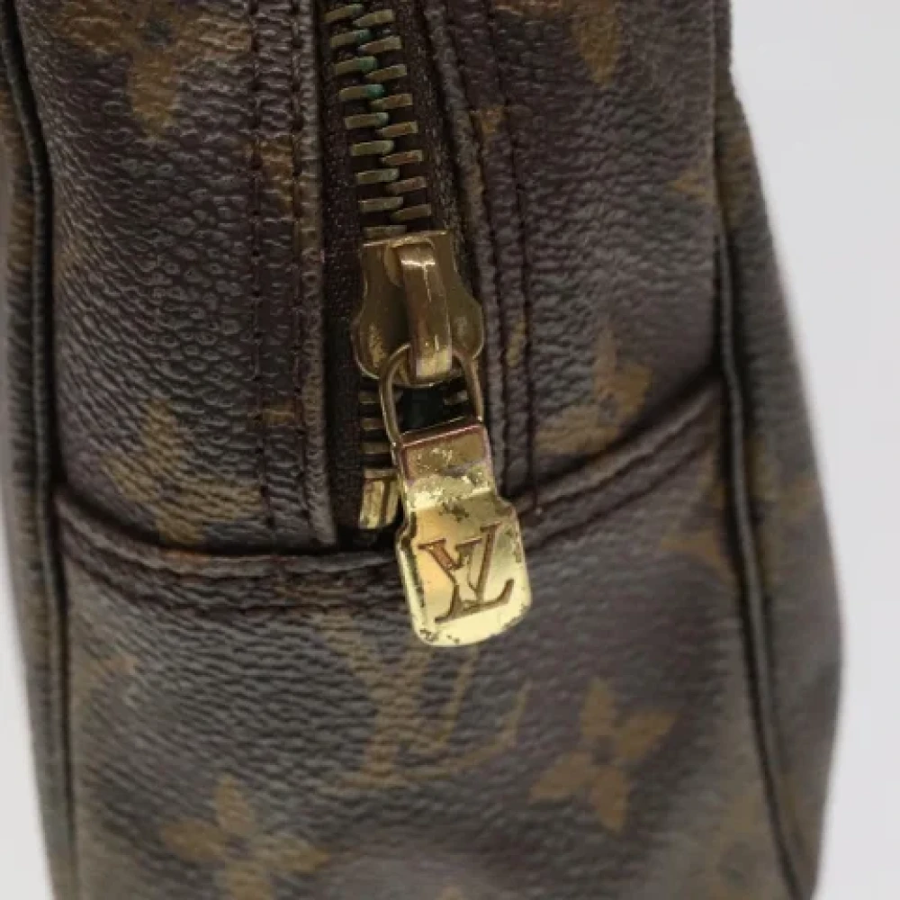 Louis Vuitton Vintage Pre-owned Canvas clutches Brown Dames