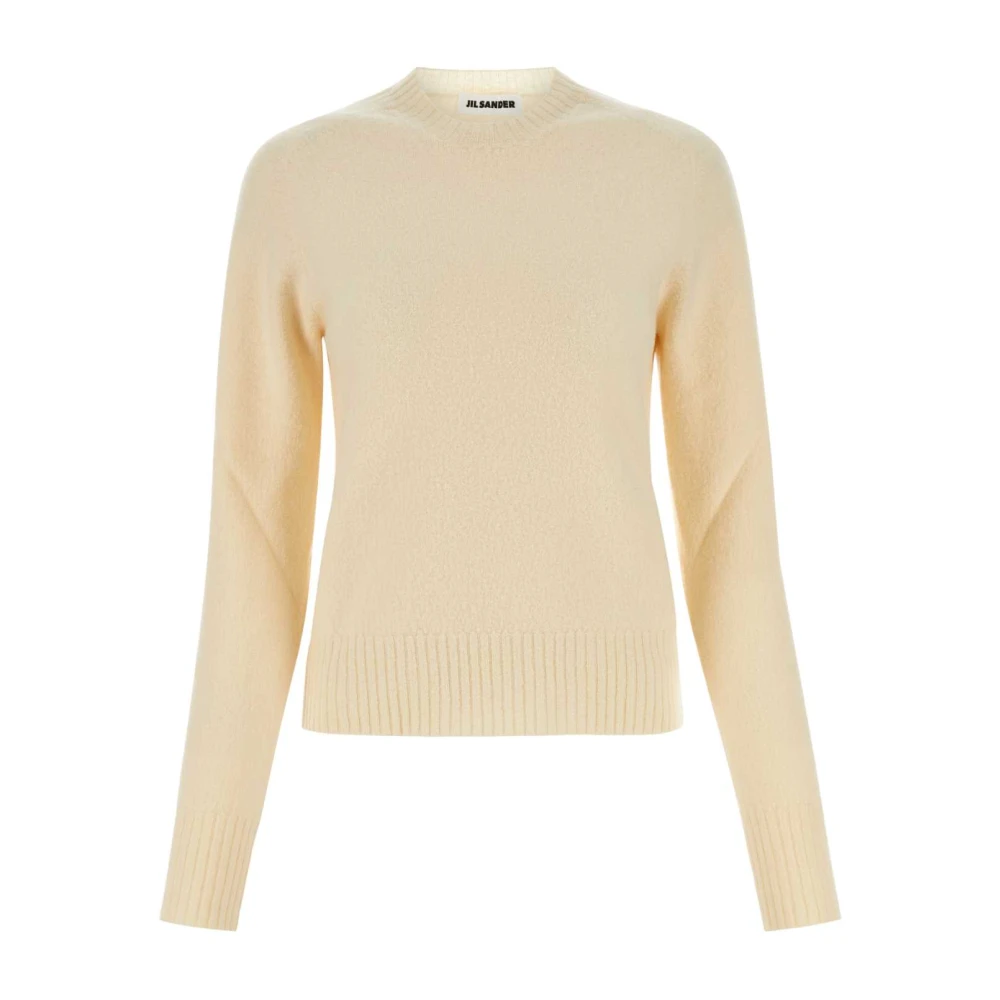 Jil Sander Ivory Wool Sweater White Dames