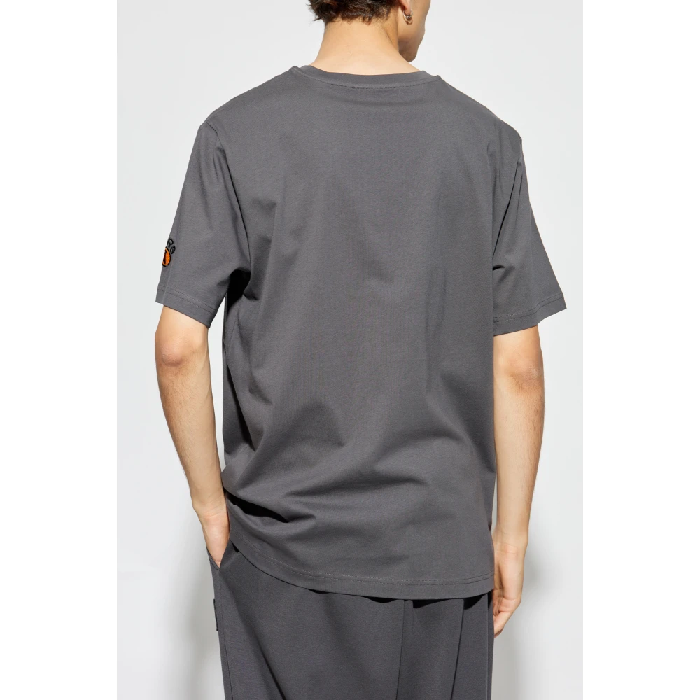 Iceberg T-shirt met print Gray Heren