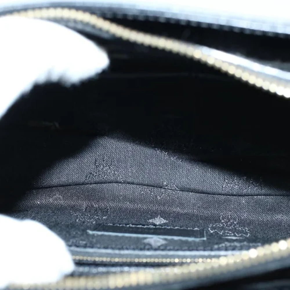 MCM Pre-owned Canvas shoulder-bags Black Dames
