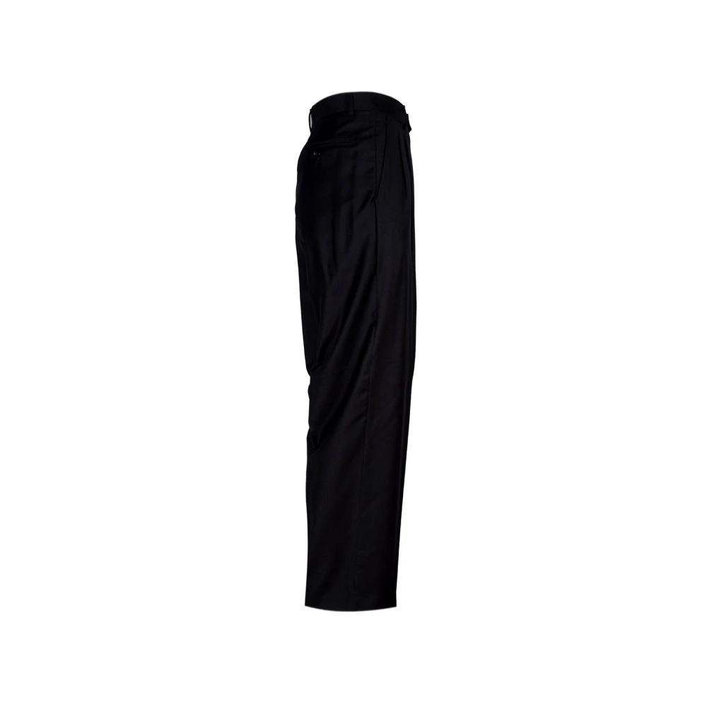 Gabriele Pasini Klassieke Straight Broek Black Heren