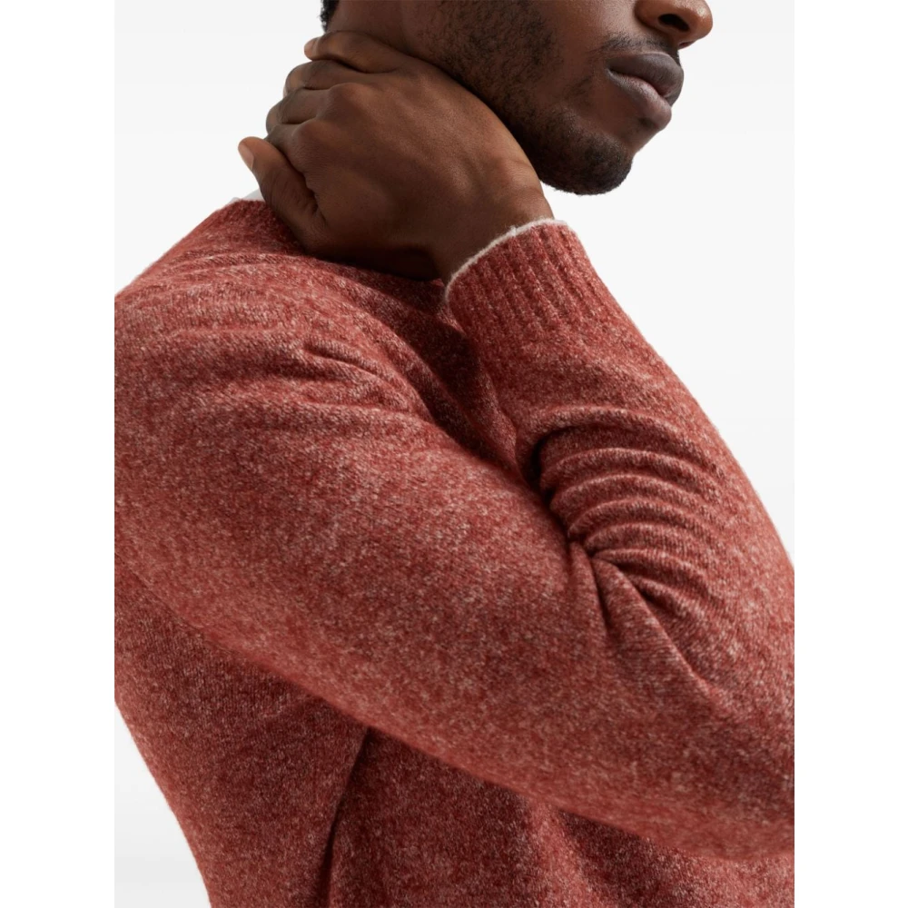 BRUNELLO CUCINELLI Luxe Sweaters Collectie Brown Heren
