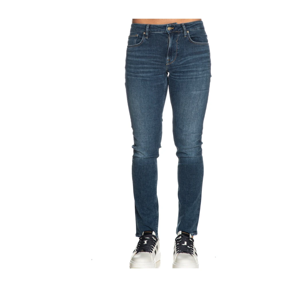 Guess Elite Skinny Jeans voor Mannen Blue Heren