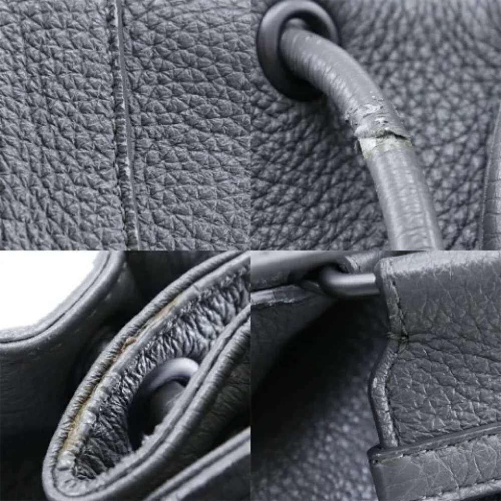 Bottega Veneta Vintage Pre-owned Leather shoulder-bags Gray Dames