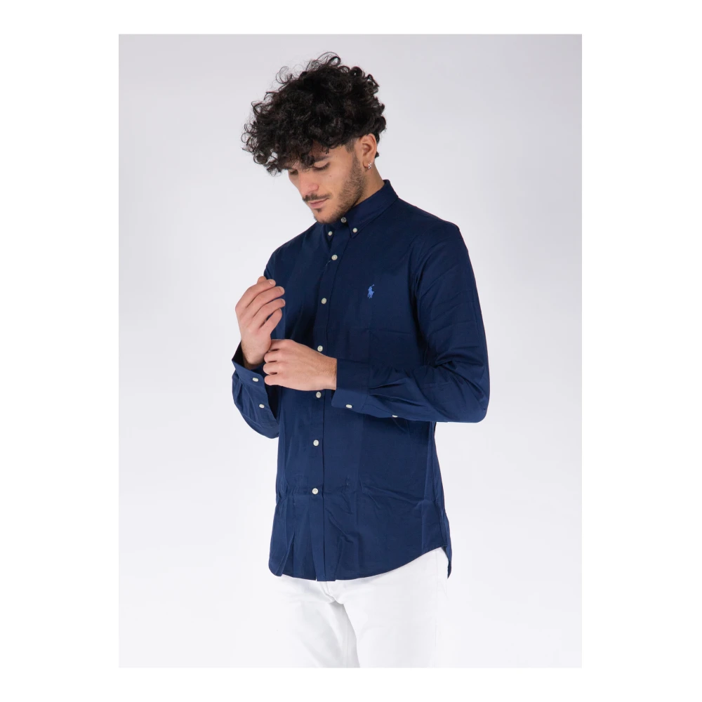 Polo Ralph Lauren Reguliere Overhemd Blue Heren