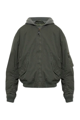 Hooded Standard Bomber Jacket