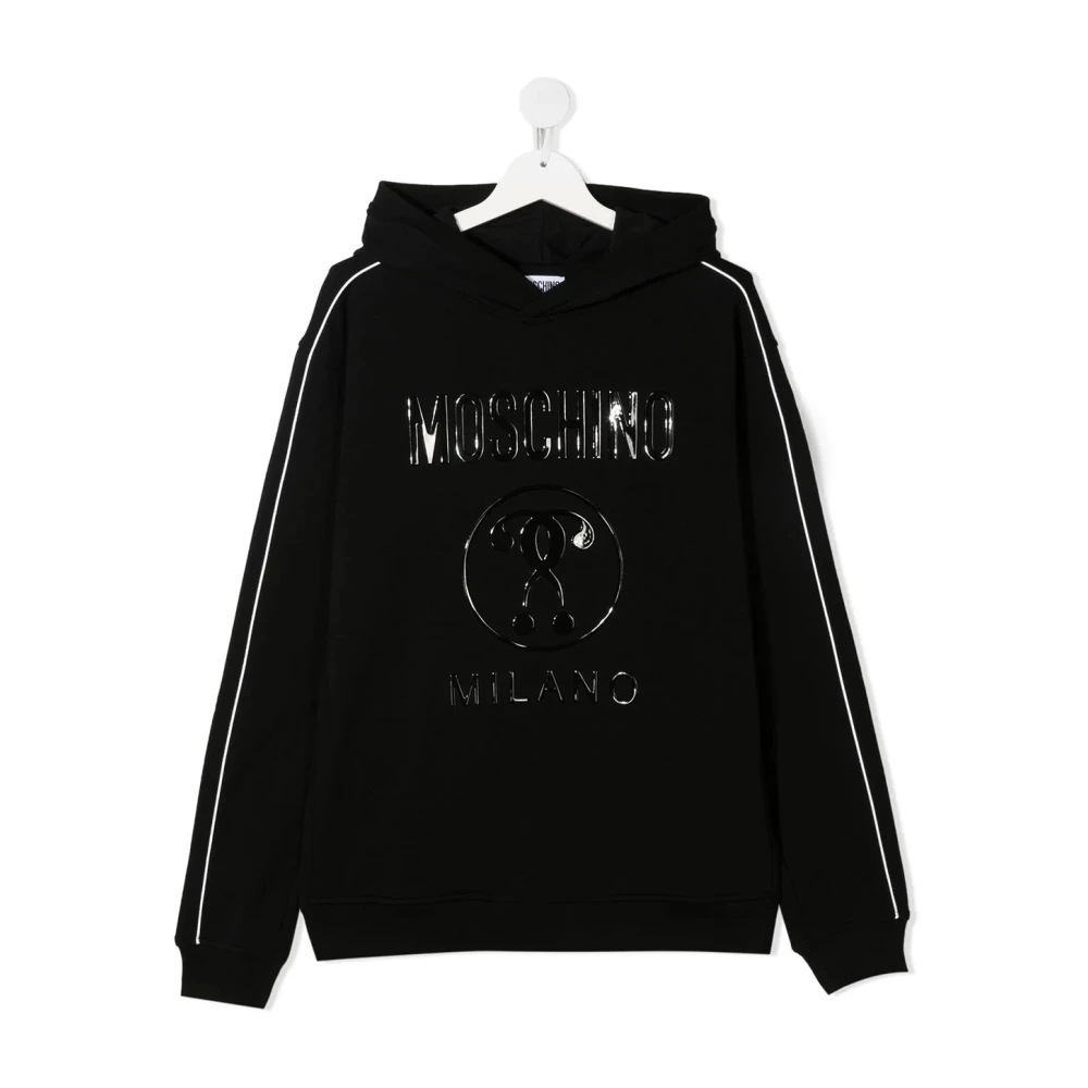 Moschino Rocky Logo Oversized Tränings T-shirt Black, Flicka