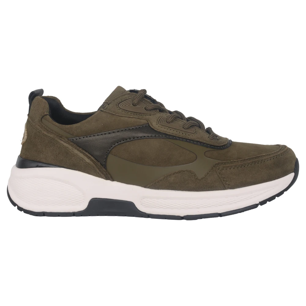 Gabor Rollende Sneaker Groene Damesschoenen Dames Schoenen