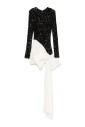 robe-noire-a-oversize-et-paillettes