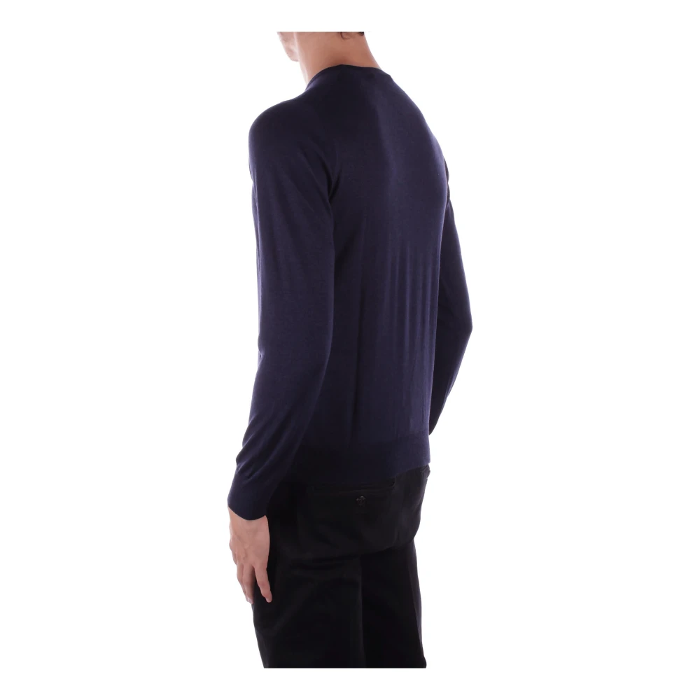 Tagliatore Blauwe Sweater Model Gsi24598 Blue Heren