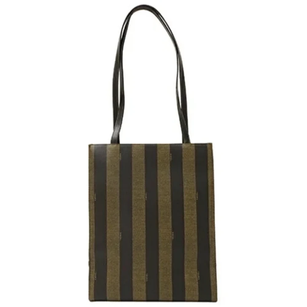 Fendi Vintage Pre-owned Plastic fendi-bags Brown Dames