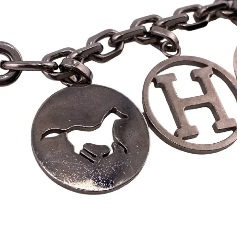 Hermès Vintage Pre-owned Metal key-holders Black Dames