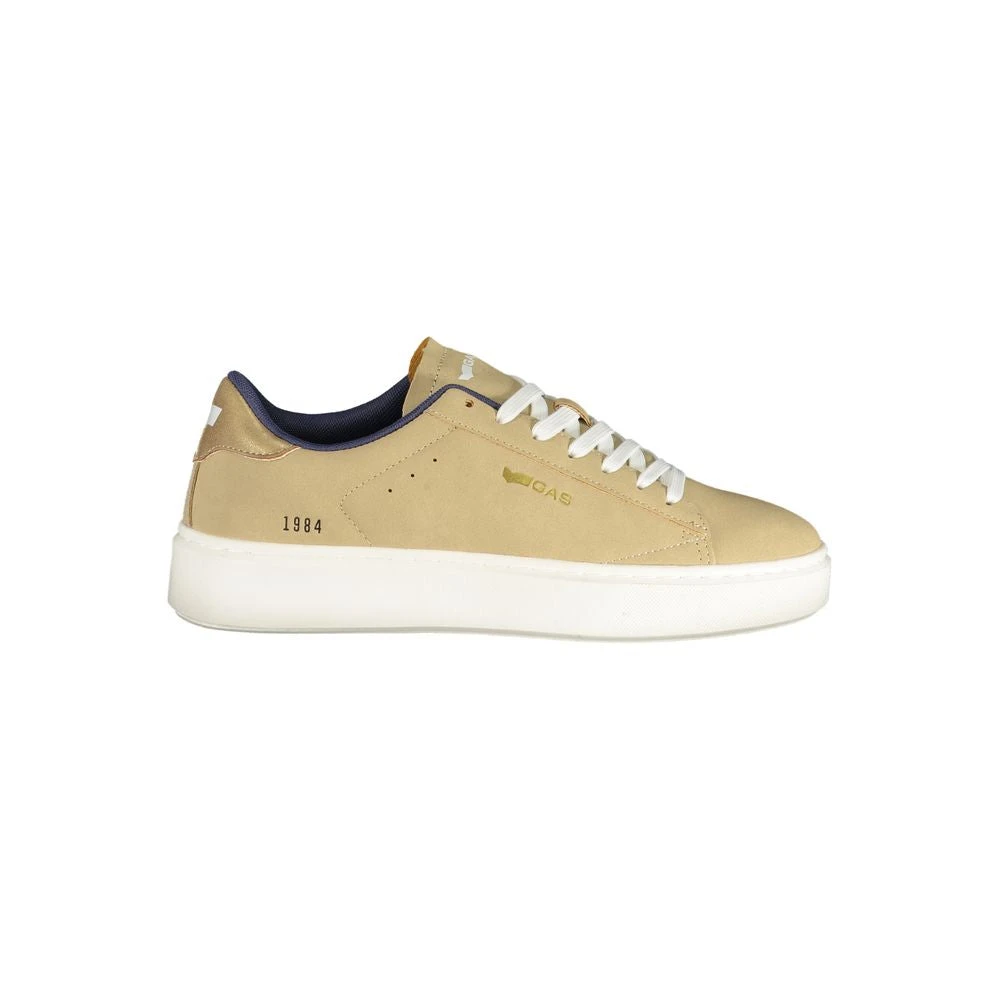 Gas Women's Beige Sneakers, 6 Uk, Nika Ltx Sneaker