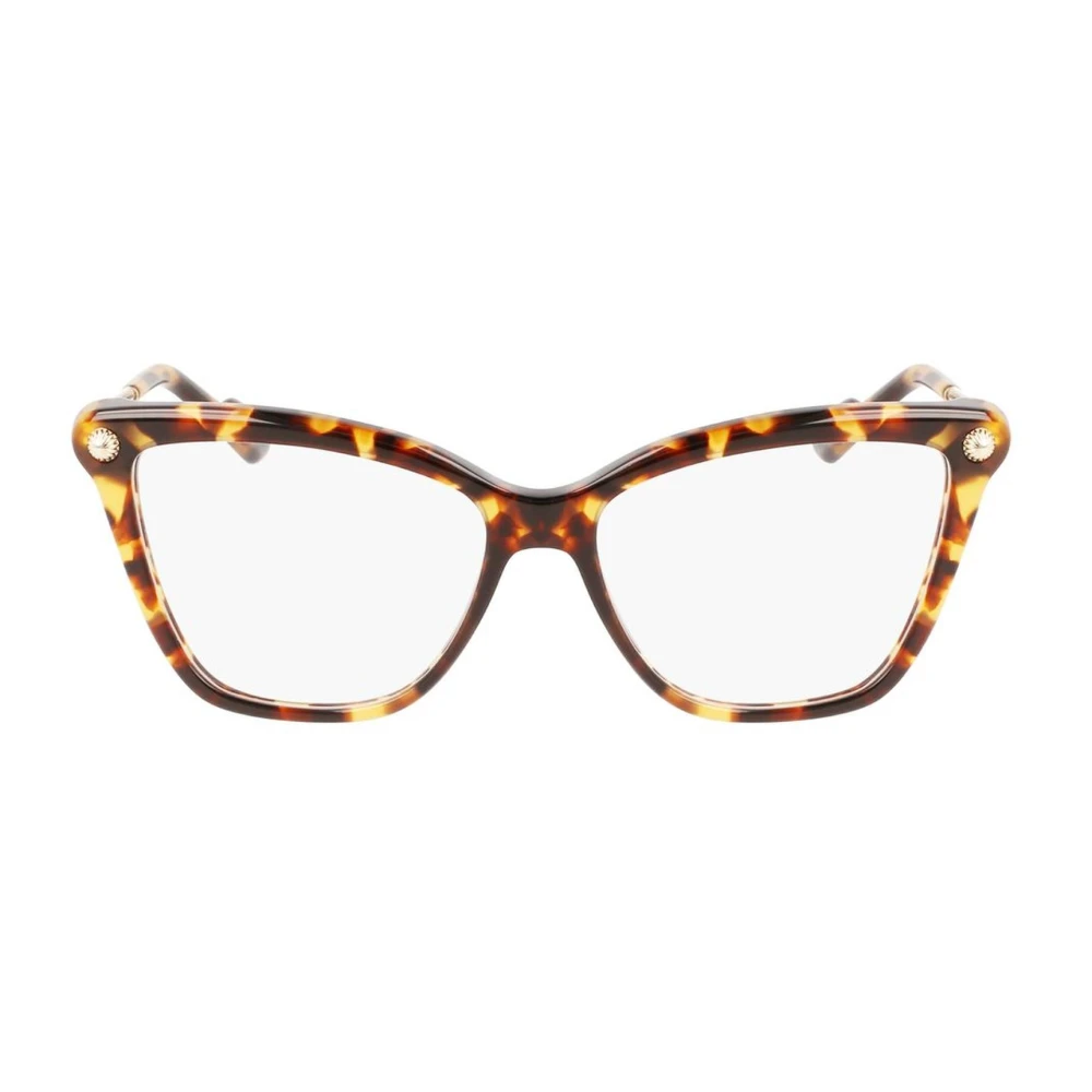Lanvin Bruine Acetaatmontuur Bril Vrouwen Brown Dames