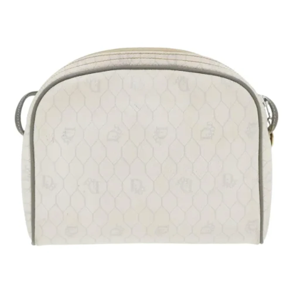 Dior Vintage Pre-owned Canvas dior-bags White Dames