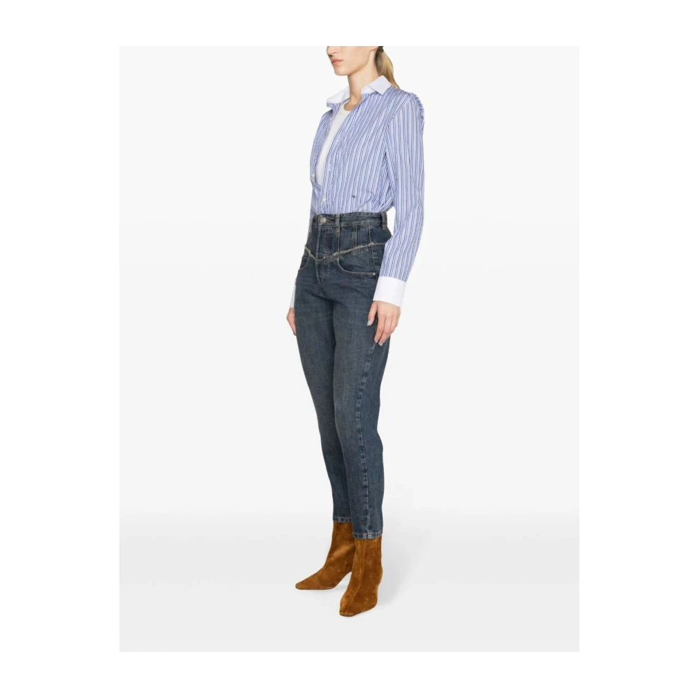 Isabel marant Slim-fit Jeans Blue Dames