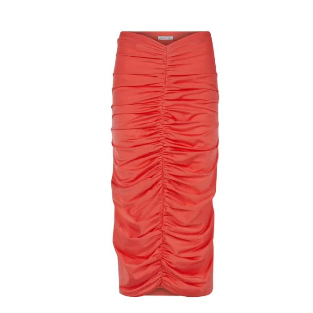 Amen Lycra Lounging Rok Orange Dames