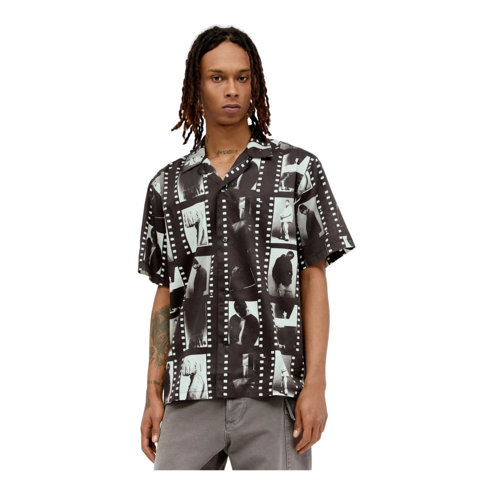 Carhartt WIP Grafische Print Revers Kraag Shirt Multicolor Heren