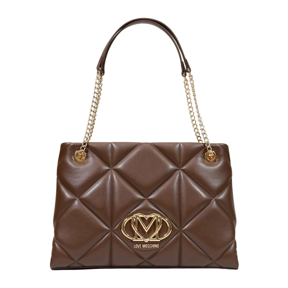 Love Moschino , Damen, Taschen, Braun, One Size 