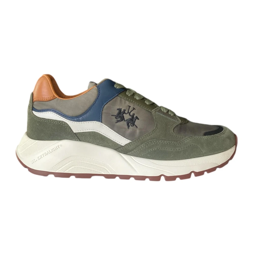 La Martina Lage Sneakers Heren Schoenen Groen