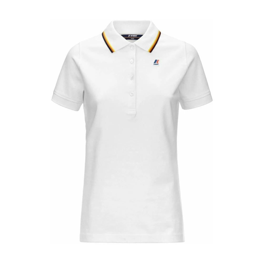 K-Way Mujer Blanco Camisetas, Talla: L
