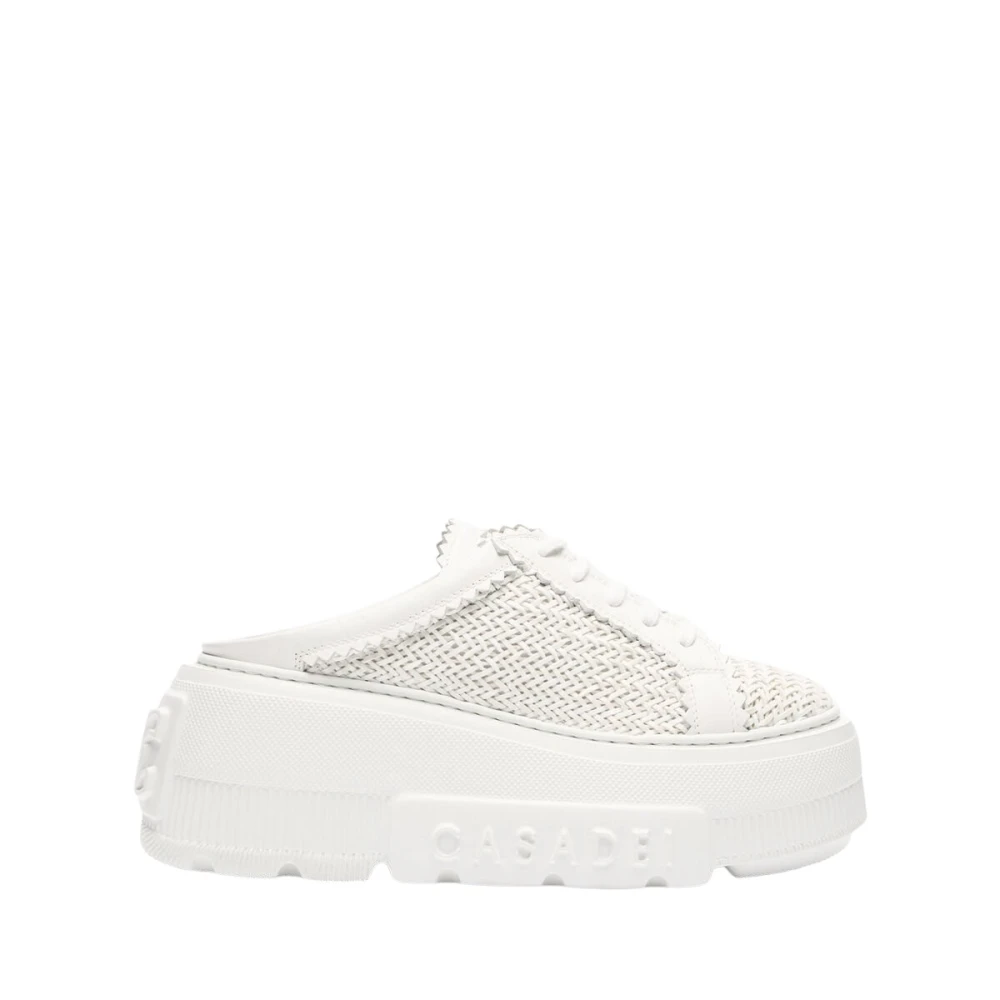 Casadei White Wedges, Female, 6 Uk, Nexus Sabot Hanoi