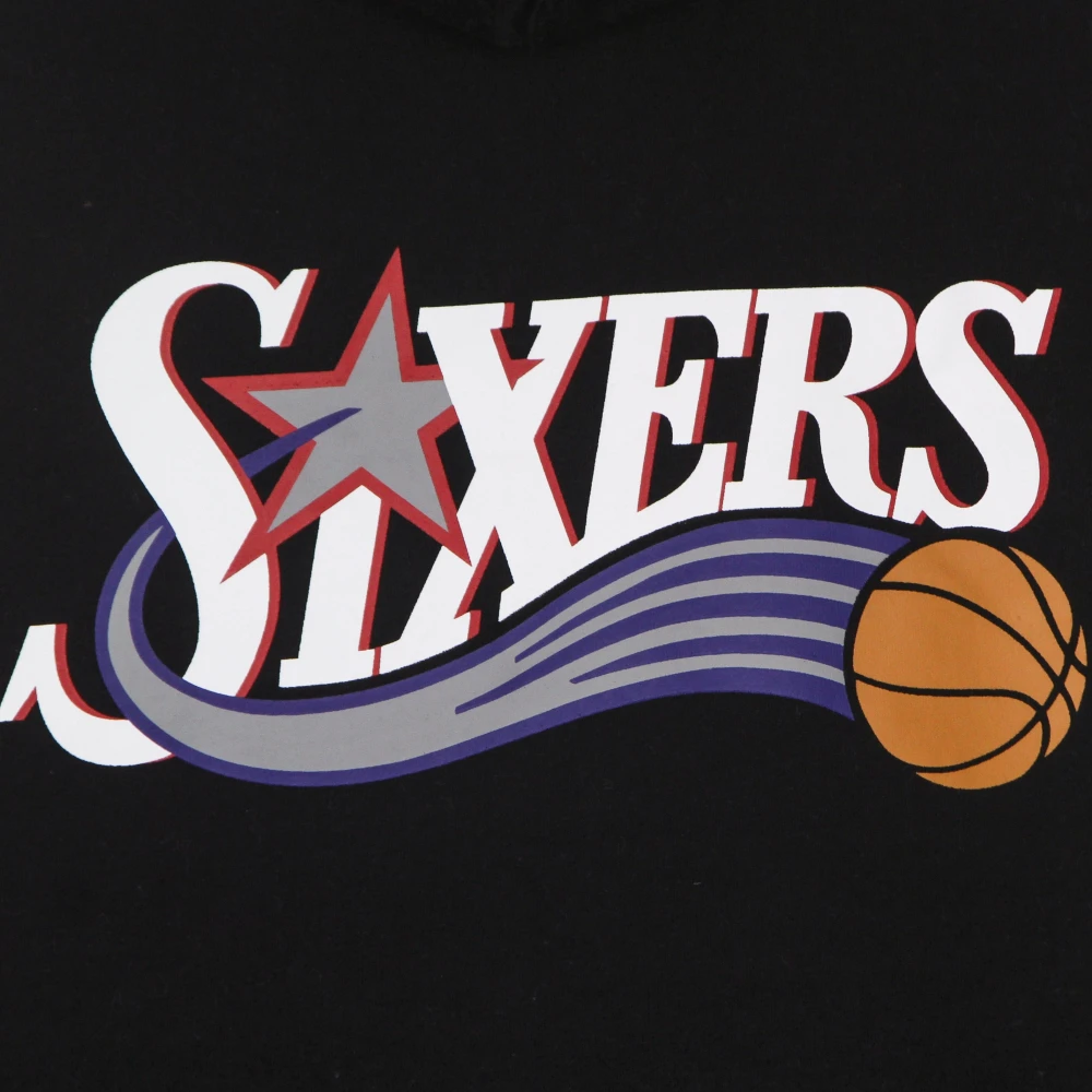 Mitchell & Ness NBA Fusion Fleece Hoodie Phi76e Multicolor Heren