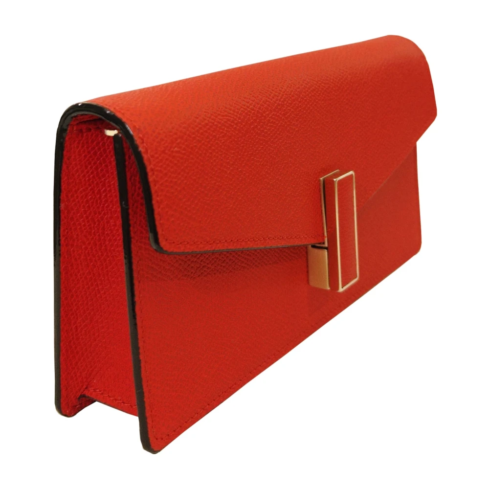 Valextra Wallets Cardholders Red Dames