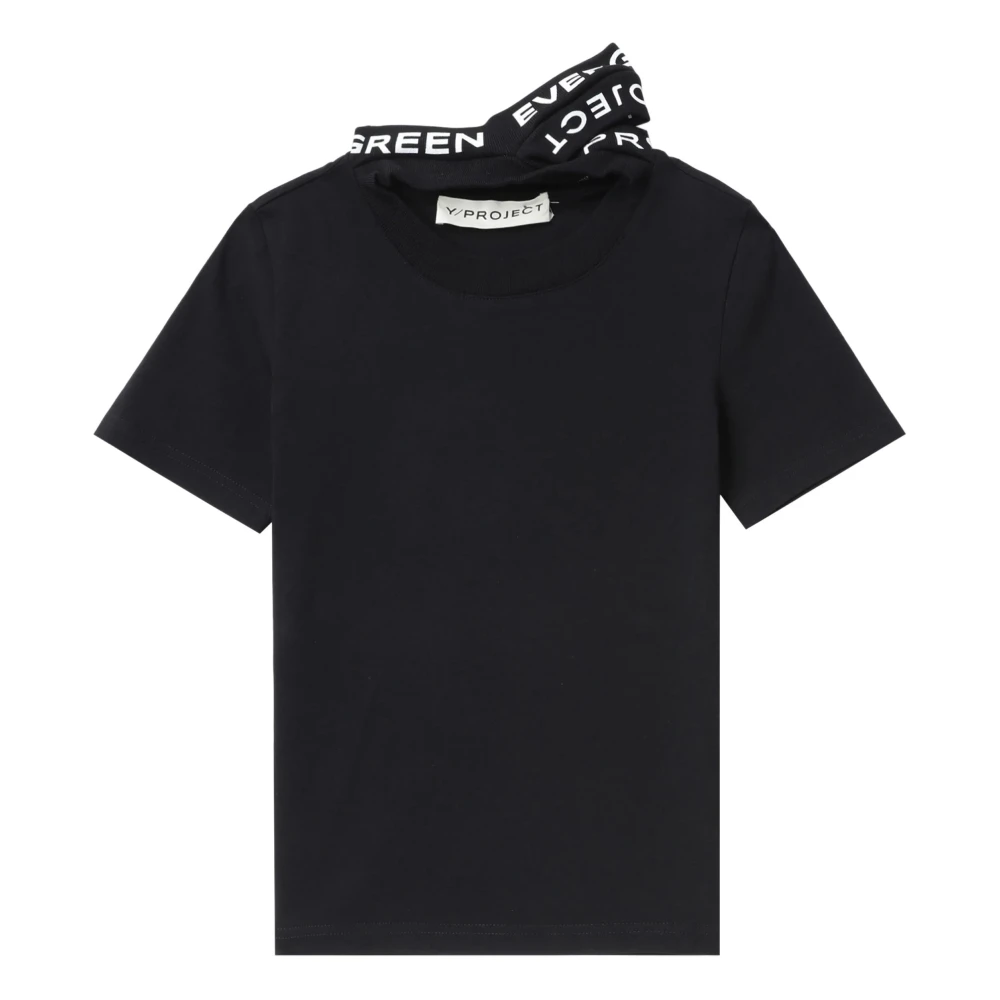 Y Project T-Shirts Black Dames
