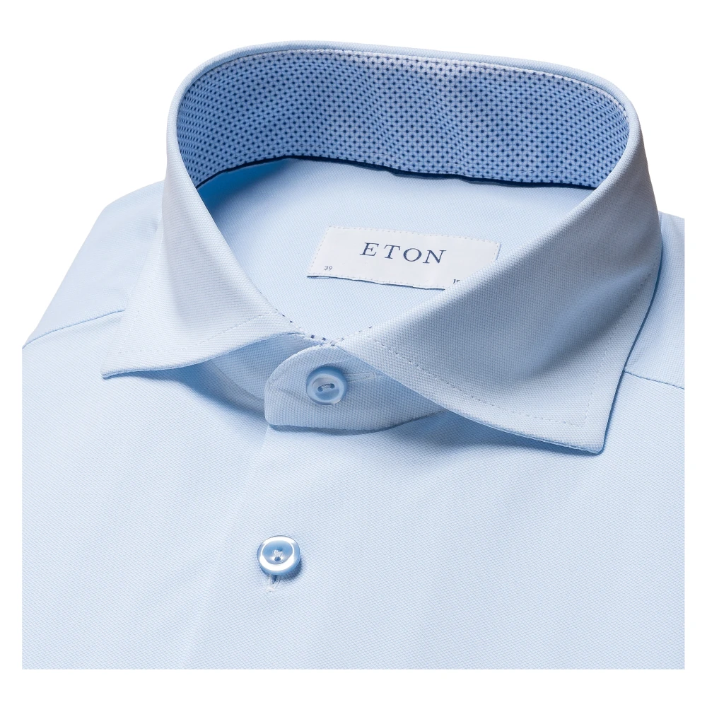 Eton Formal Shirts Blue Heren