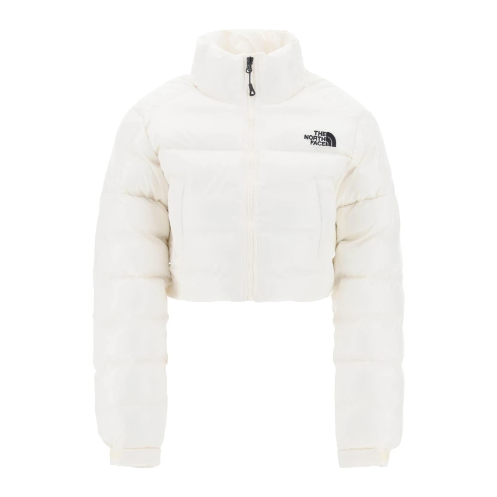 The North Face Rusta 2.0 Cropped Puffer Jas White Dames