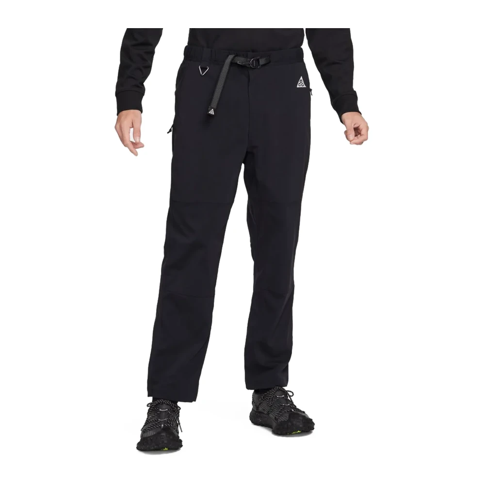 Nike Black Trousers & Shorts, Male, L, Uv Hiking Trousers Acg