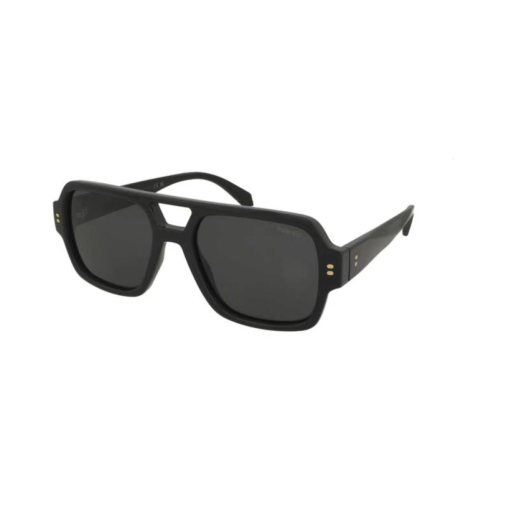 Polaroid Black Full-Frame Sunglasses - Unisex - Sunglasses - 54 Mm - Accessories