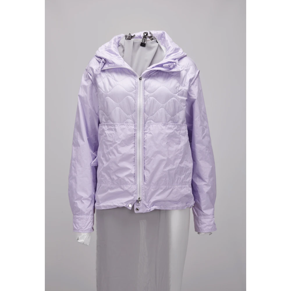 Milestone Sportieve Ribstop Jas met Parachutesilk Purple Dames