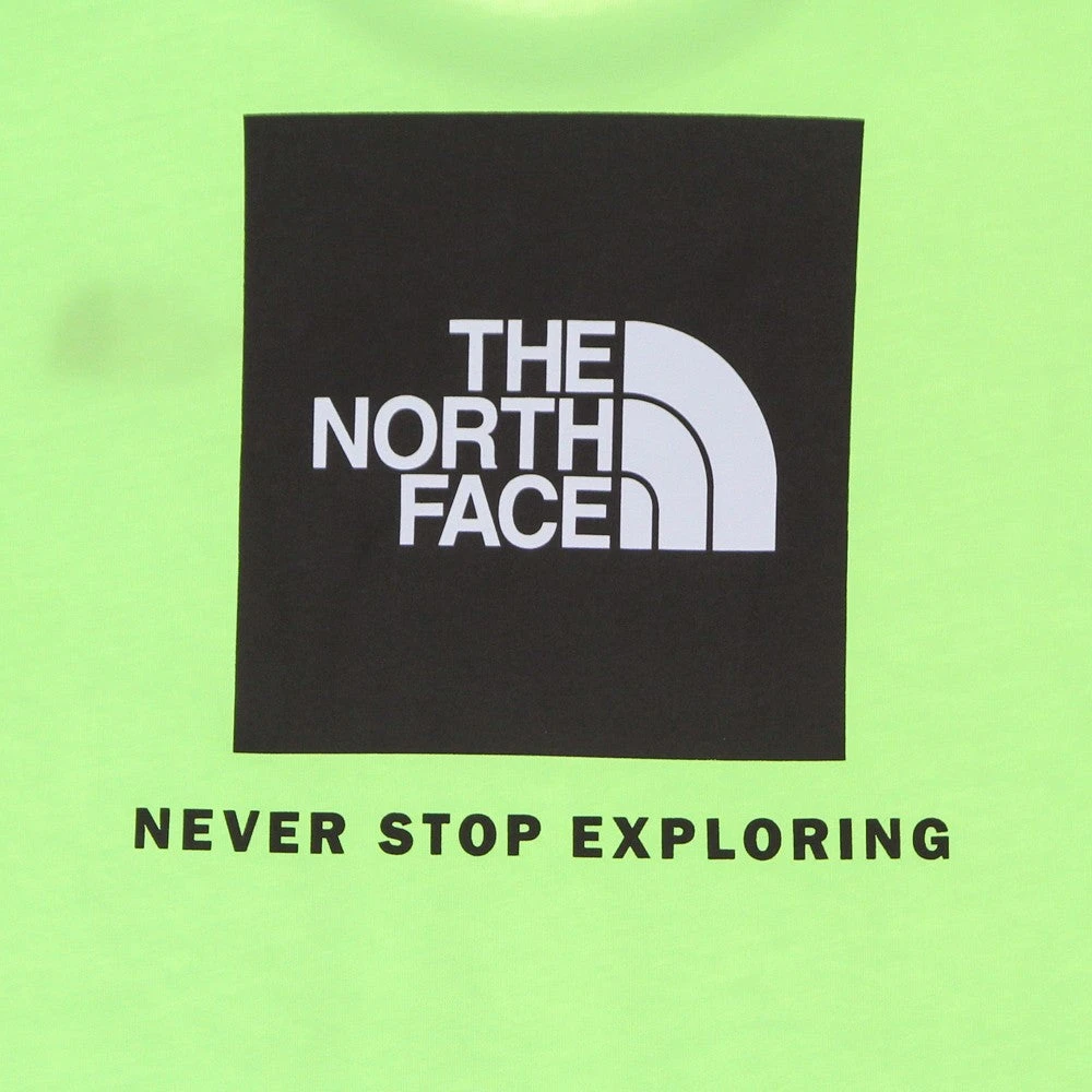 The North Face Groene Tee Korte Mouw Heren T-shirt Green Heren
